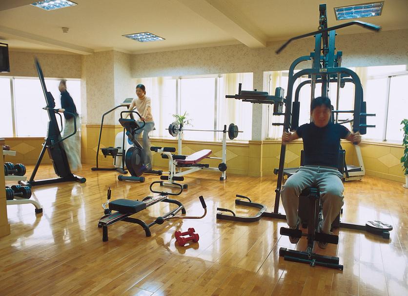Fitnessbereich Foto