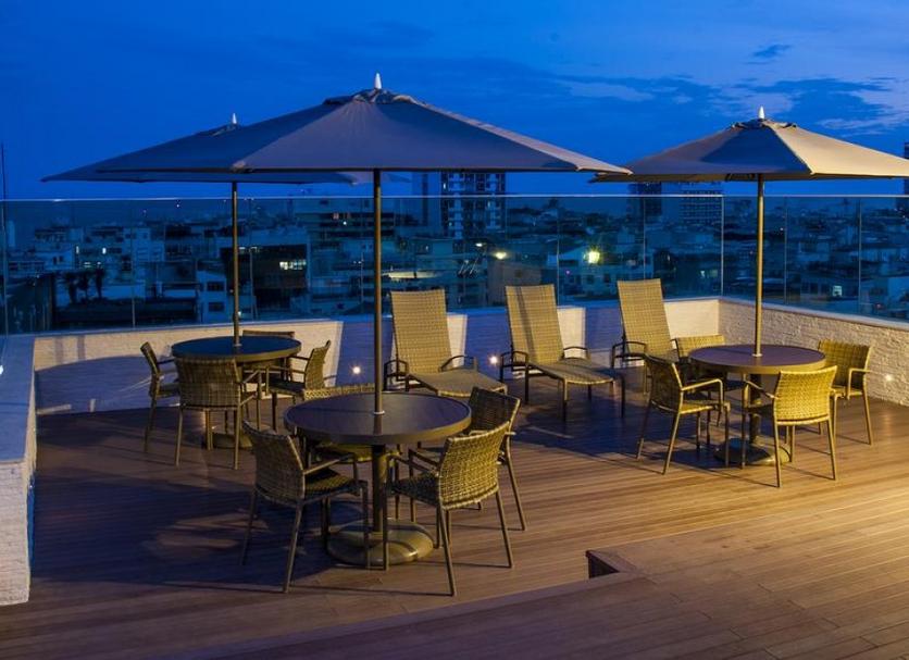 Dachterrasse Foto