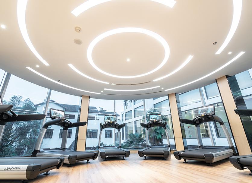 Fitnessbereich Foto
