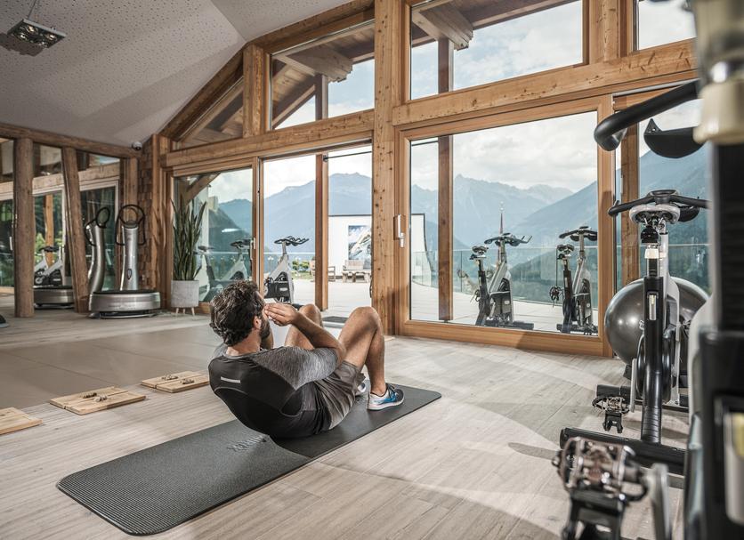 Fitnessbereich Foto