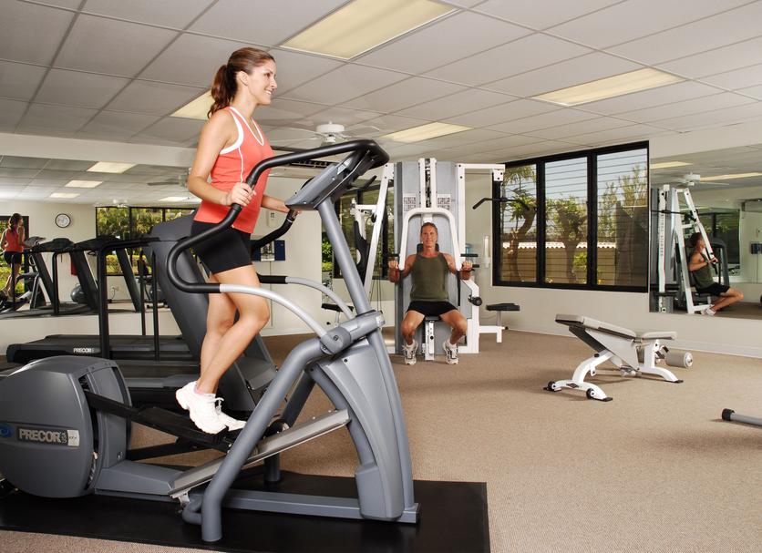 Fitnessbereich Foto