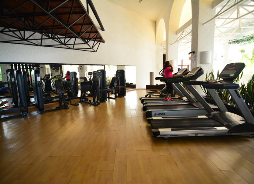 Fitnessbereich Foto