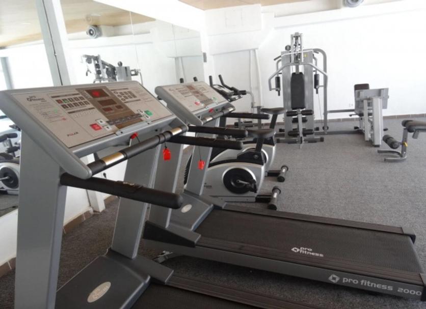 Fitnessbereich Foto