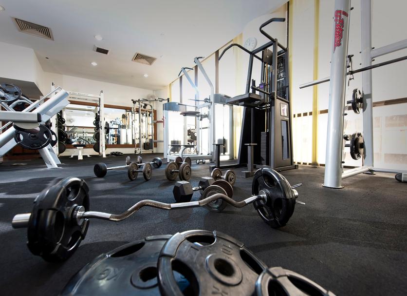 Fitnessbereich Foto