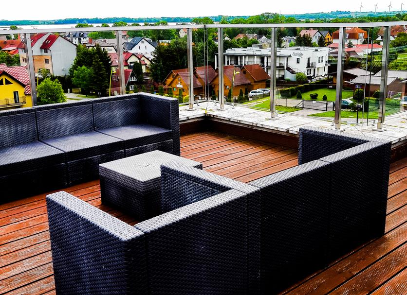 Dachterrasse Foto