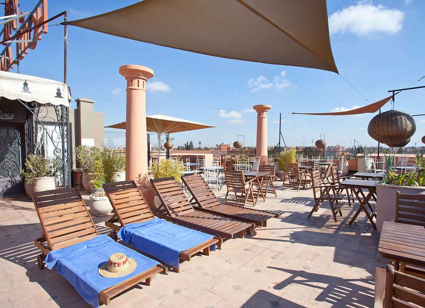 Dachterrasse Foto