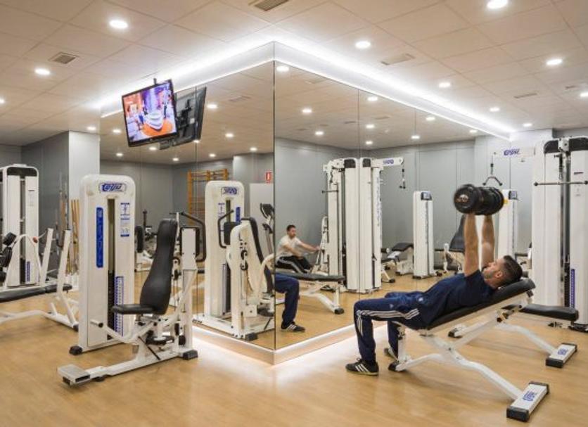 Fitnessbereich Foto
