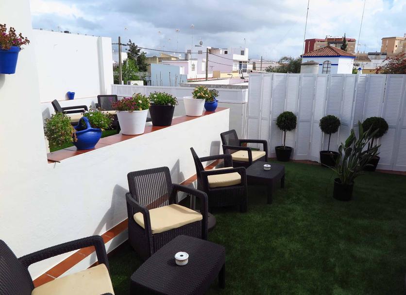 Dachterrasse Foto