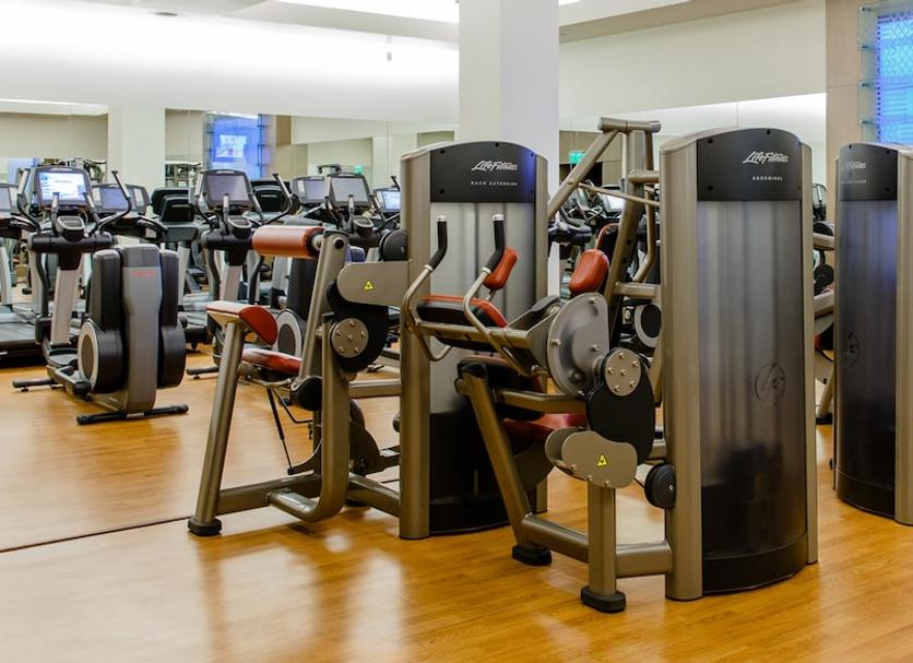Fitnessbereich Foto